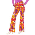 Pantalon Groovy Des Années 70 Pour Femme Orchidée