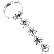 Op deze afbeelding zie je een Accessoires, van het merk Widmann. Ring / Armband Spin Arachnia