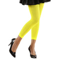 Basic Leggings Gelb Damen