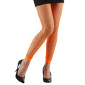 Basis Visnet Legging Oranje Vrouw