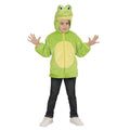 Hoodie 98 Centimeter Groene Sloot Kikker Kind
