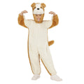 Jumpsuit Met Kap En Masker 98 Centimeter, Brave Hond Kind Kostuum