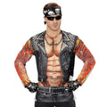 Biker Tattoo Shirt Herren