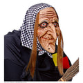 Hässliche Hexenmaske Mit Kopftuch
