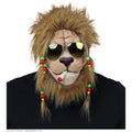 Masque Lion Rasta Jamaïque Avec Lunettes De Soleil