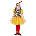 Clown Joyeux Couleurs Gaies Costume