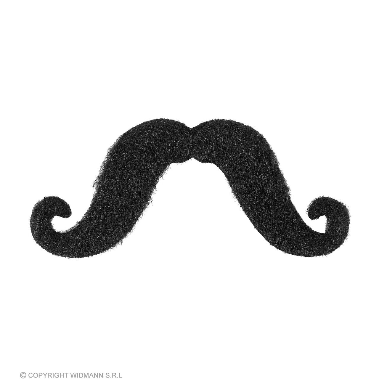 Op deze afbeelding zie je een Accessoires, van het merk Widmann. Fietsstuur Snor Poirot