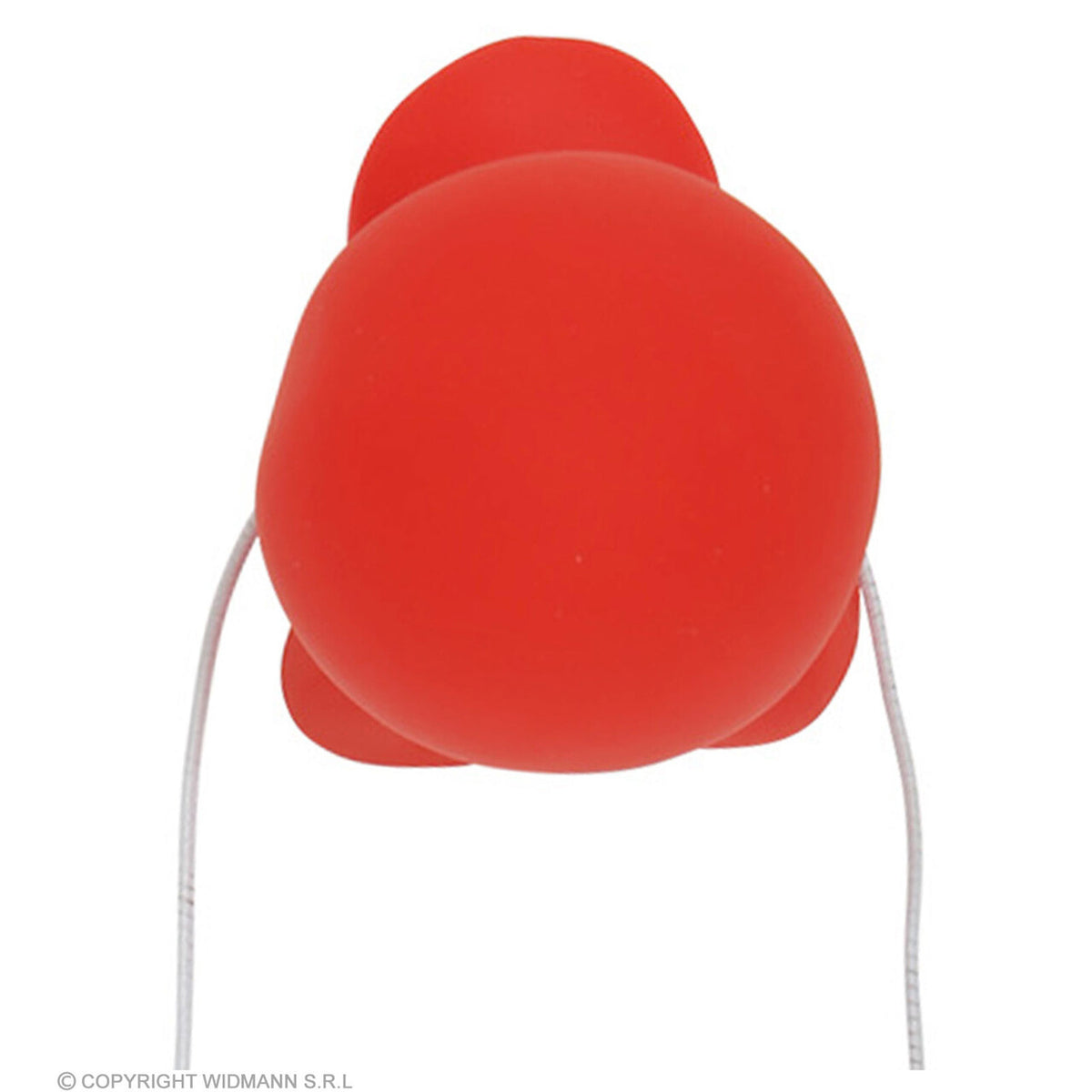 Op deze afbeelding zie je een Accessoires, van het merk Widmann. Clownsneus Met Geluid Knalrood