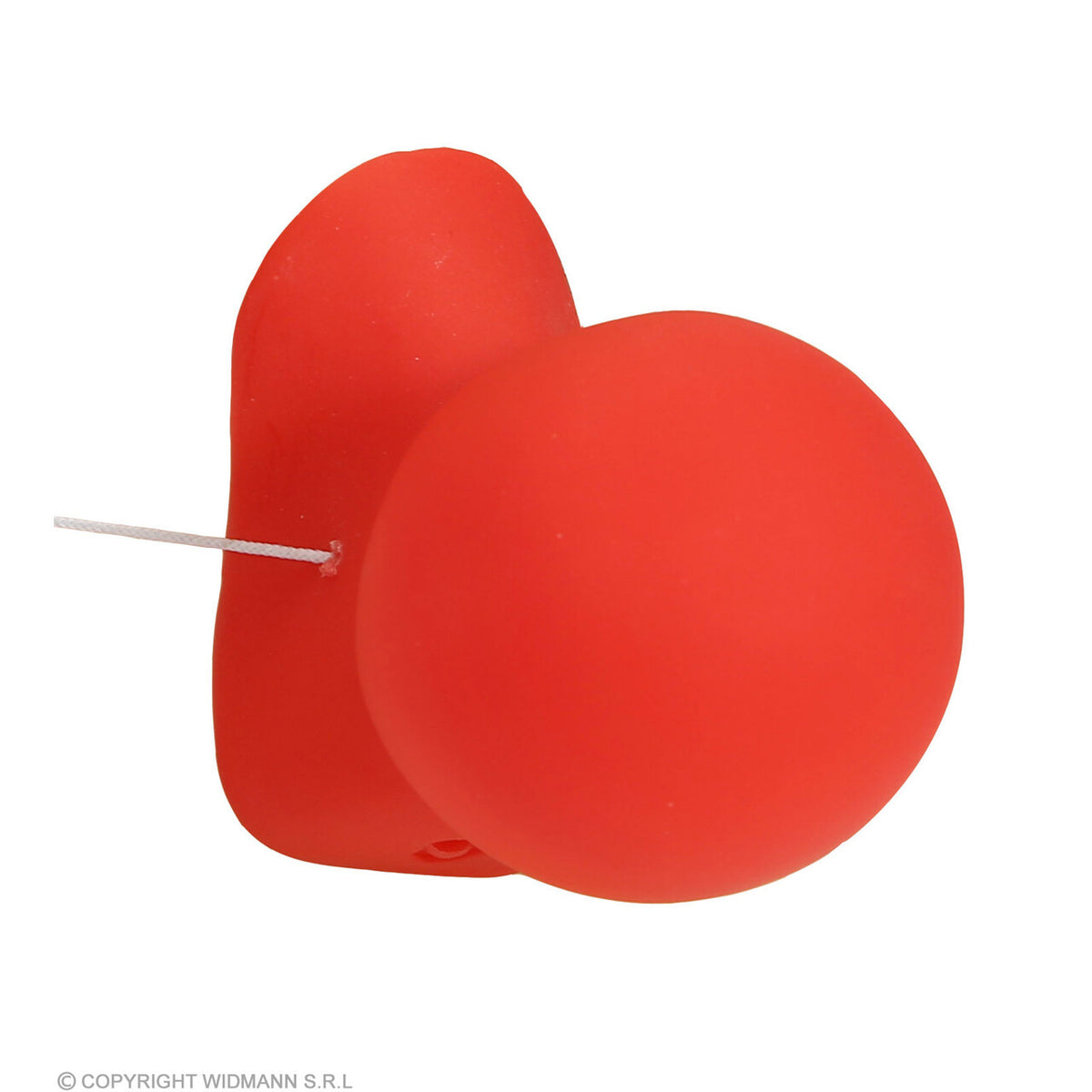 Op deze afbeelding zie je een Accessoires, van het merk Widmann. Clownsneus Met Geluid Knalrood