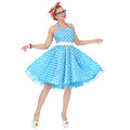 Robe à Pois Années 50 Rock And Roll Costume