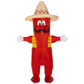 Opblaasbaar Mexicaans Hete Chili Pepper Kostuum