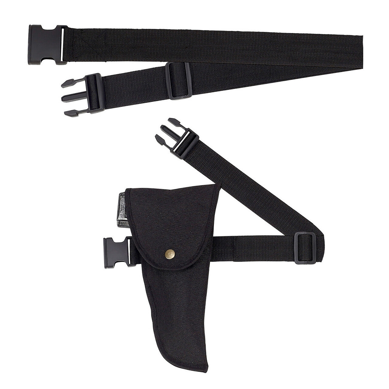 Op deze afbeelding zie je een Accessoires, van het merk Widmann. S.w.a.t. Holster Met Riem