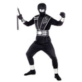 Plus Rapide Que Son Ombre Ninja Noir Et Argent Costume