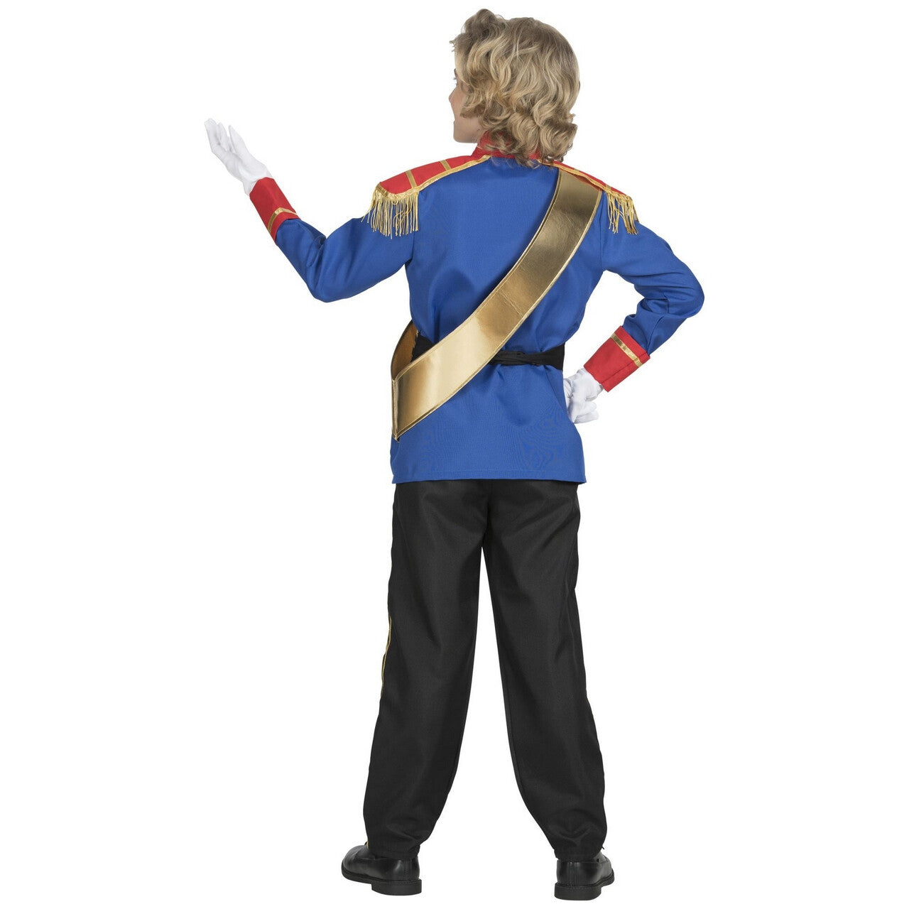 Op deze afbeelding zie je een Kostuums, van het merk Widmann. Charmante Prins Sprookjes Koninkrijk Jongen Kostuum