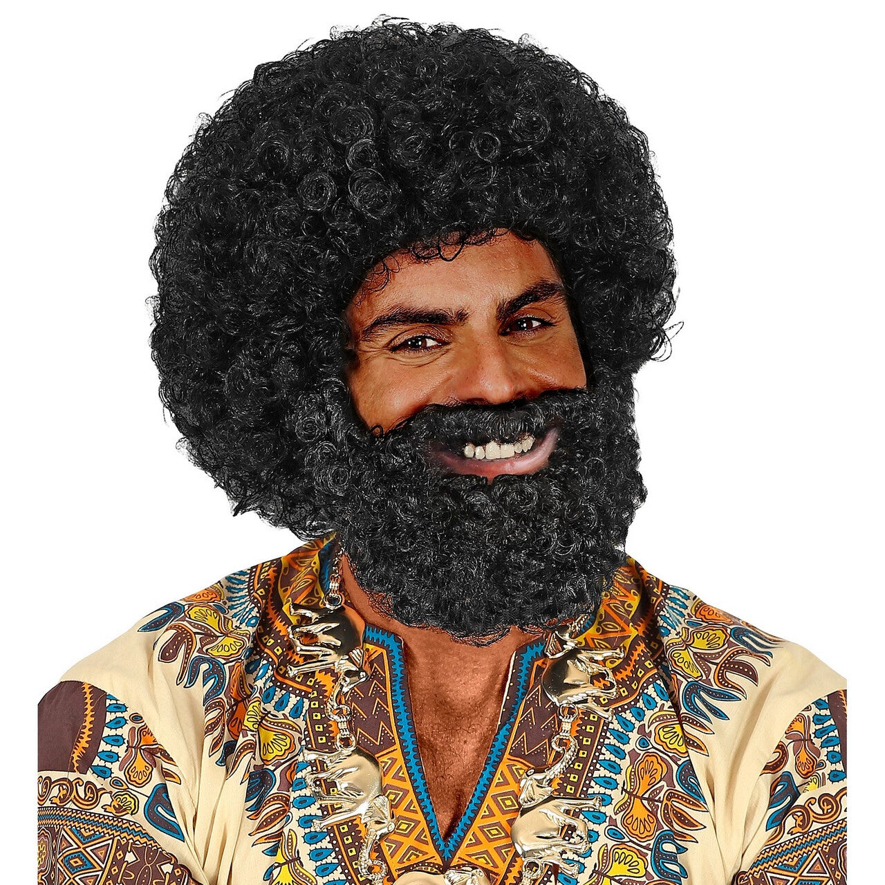 Op deze afbeelding zie je een Accessoires, van het merk Widmann. Pruik En Baard Volop Haar