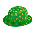 Chapeau Melon Avec Trèfles Dorés Saint-Patrick