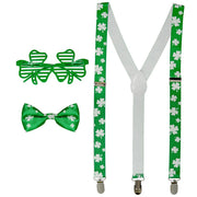 Op deze afbeelding zie je een Accessoires, van het merk Widmann. St. Patricks Day Set Driedelig