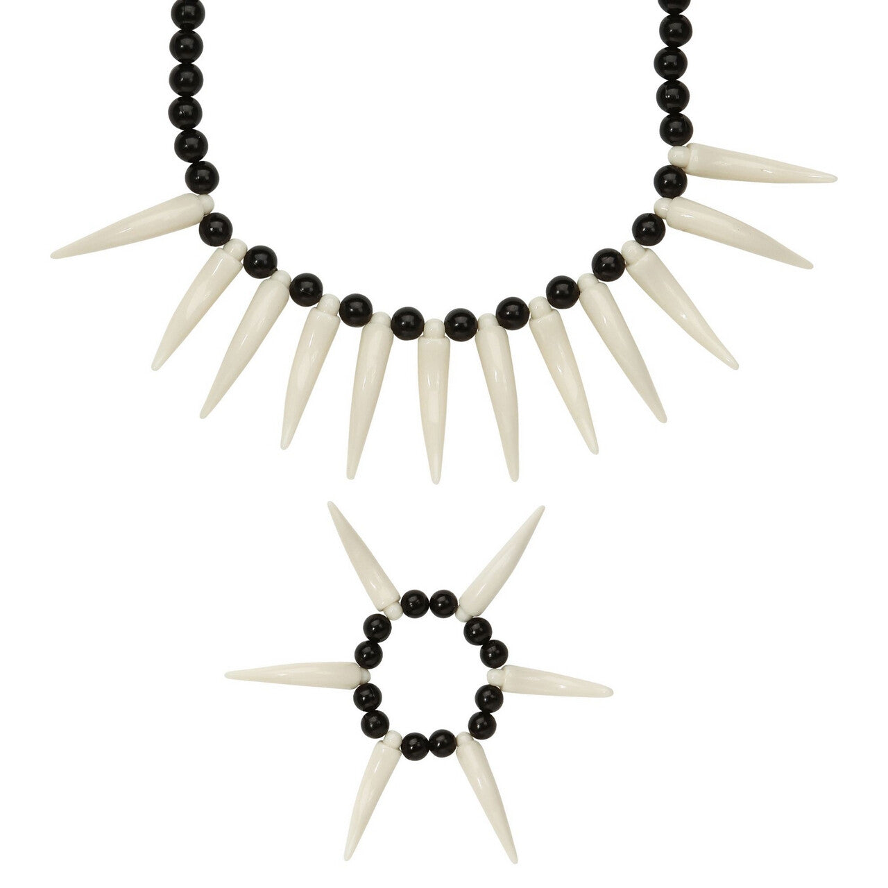 Op deze afbeelding zie je een Accessoires, van het merk Widmann. Holbewoner Prehistorische Sieraden Set