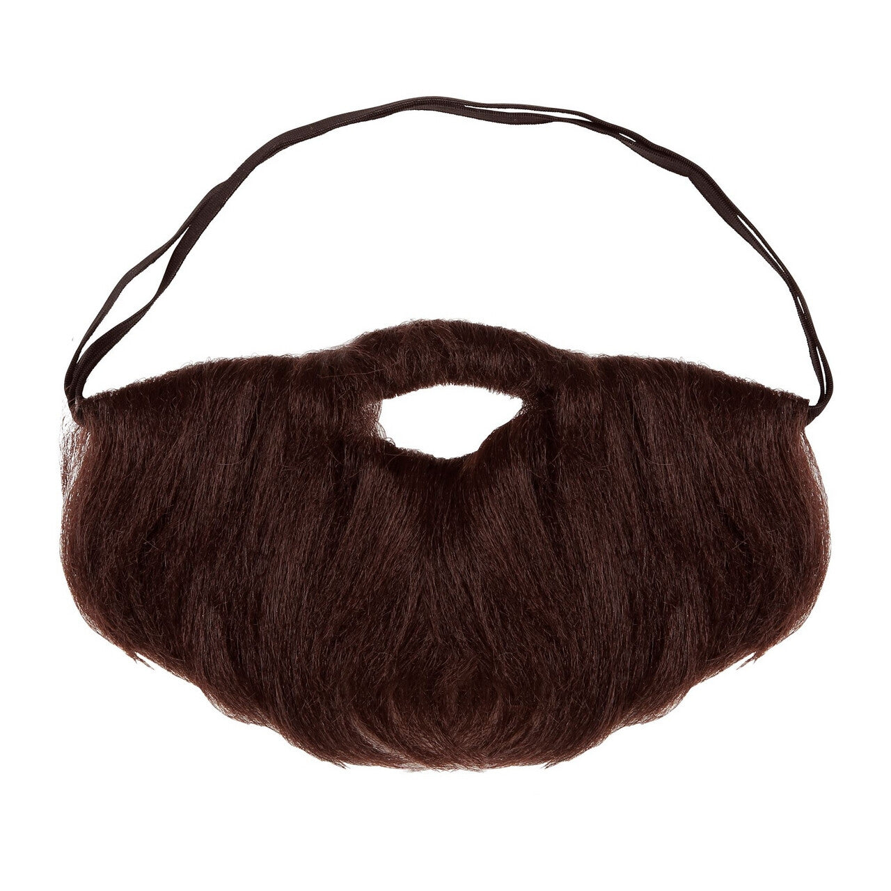 Op deze afbeelding zie je een Accessoires, van het merk Widmann. Volle Baard Met Snor Donkerbruin