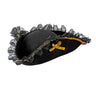 Prunkvolle Gold-Tricorne Mit Spitze