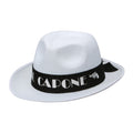 Chapeau De Gangster Blanc