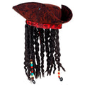 Dreispitz Mit Bandana Und Dreadlocks Pirat