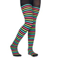 Collants Rayés Clown De Cirque