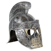 Op deze afbeelding zie je een Accessoires, van het merk Widmann. Schedel Helm Romeinse Horror Legionair