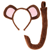 Op deze afbeelding zie je een Accessoires, van het merk Widmann. Oren En Staart Aap