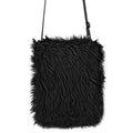 Urzeit Handtasche Schwarzes Bärenfell