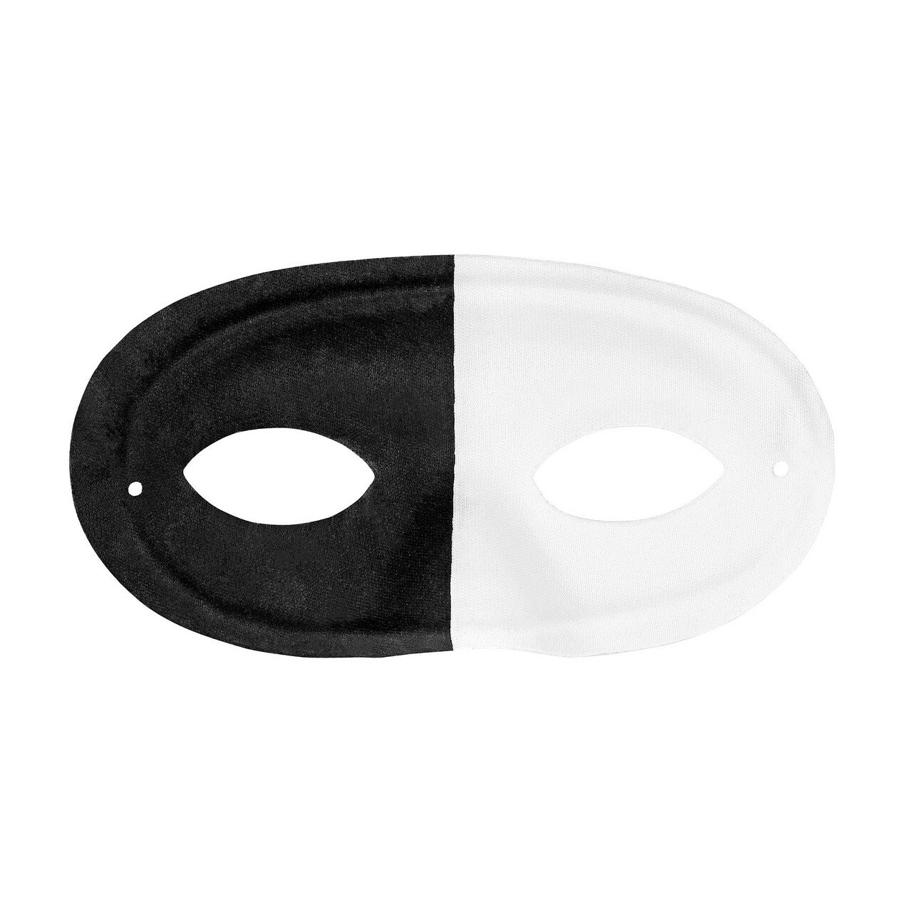 Op deze afbeelding zie je een Accessoires, van het merk Widmann. Zwart Wit Oogmasker Ongenuanceerde Harlekijn