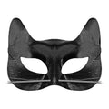 Oogmasker Zwarte Kat Met Snorharen