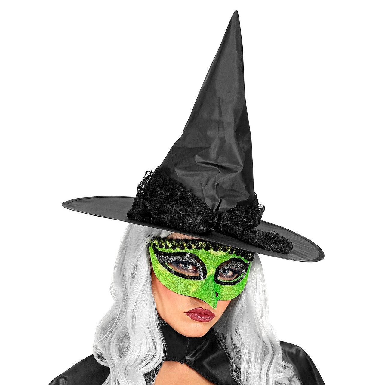 Op deze afbeelding zie je een Accessoires, van het merk Widmann. Oogmasker Venijnige Heks