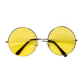Grandes Lunettes Des Années 70 Jaunes