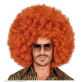 Mega Grote Afro Pruik Koper Rood Oboema