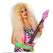 Op deze afbeelding zie je een Accessoires, van het merk Widmann. Jaren 80 Rock Chick Dee Dee