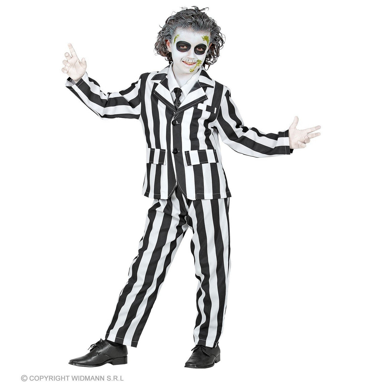 Op deze afbeelding zie je een Kostuums, van het merk Widmann. Eregast Van Het Spookgala Jongen Kostuum