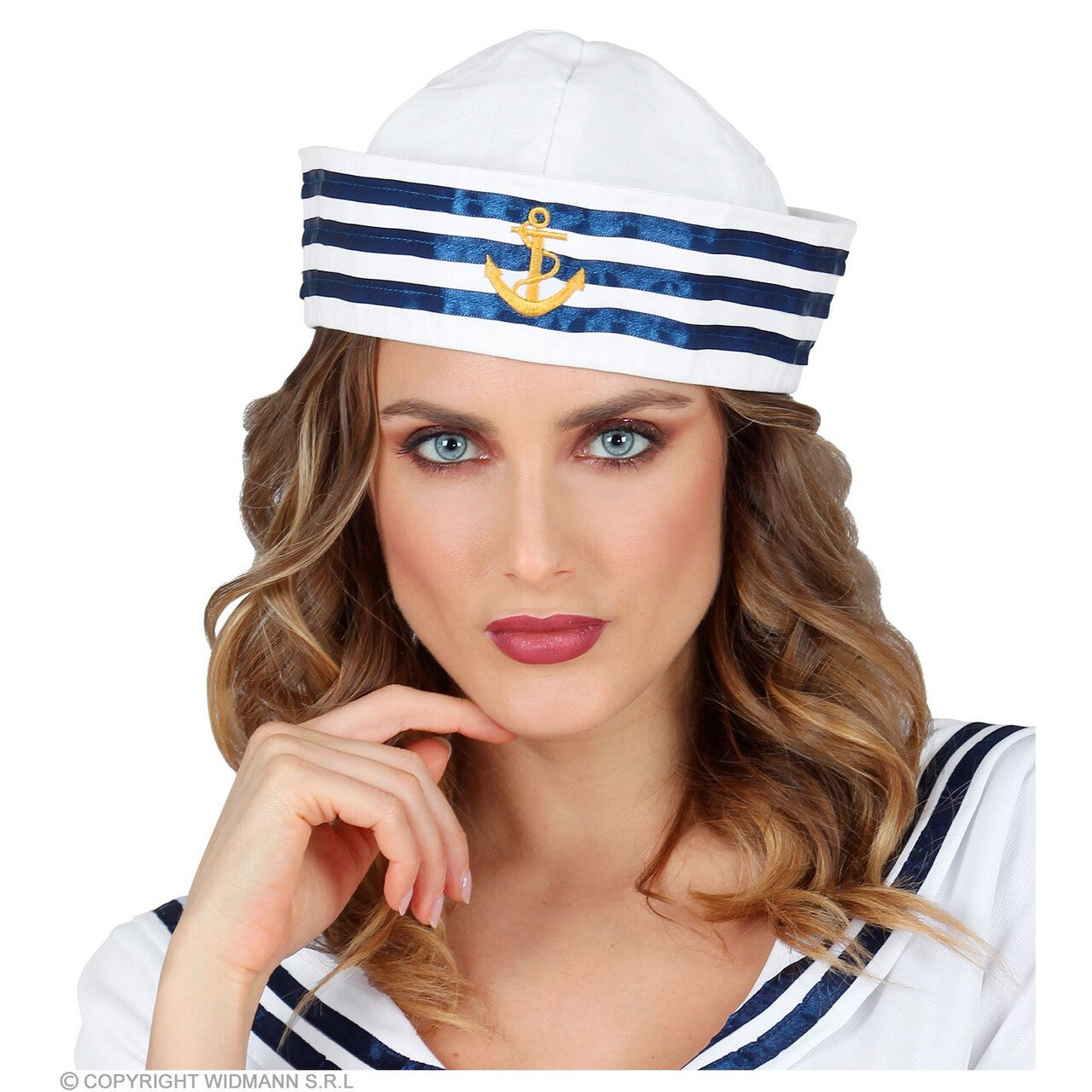 Op deze afbeelding zie je een Accessoires, van het merk Widmann. Pet Matroos George