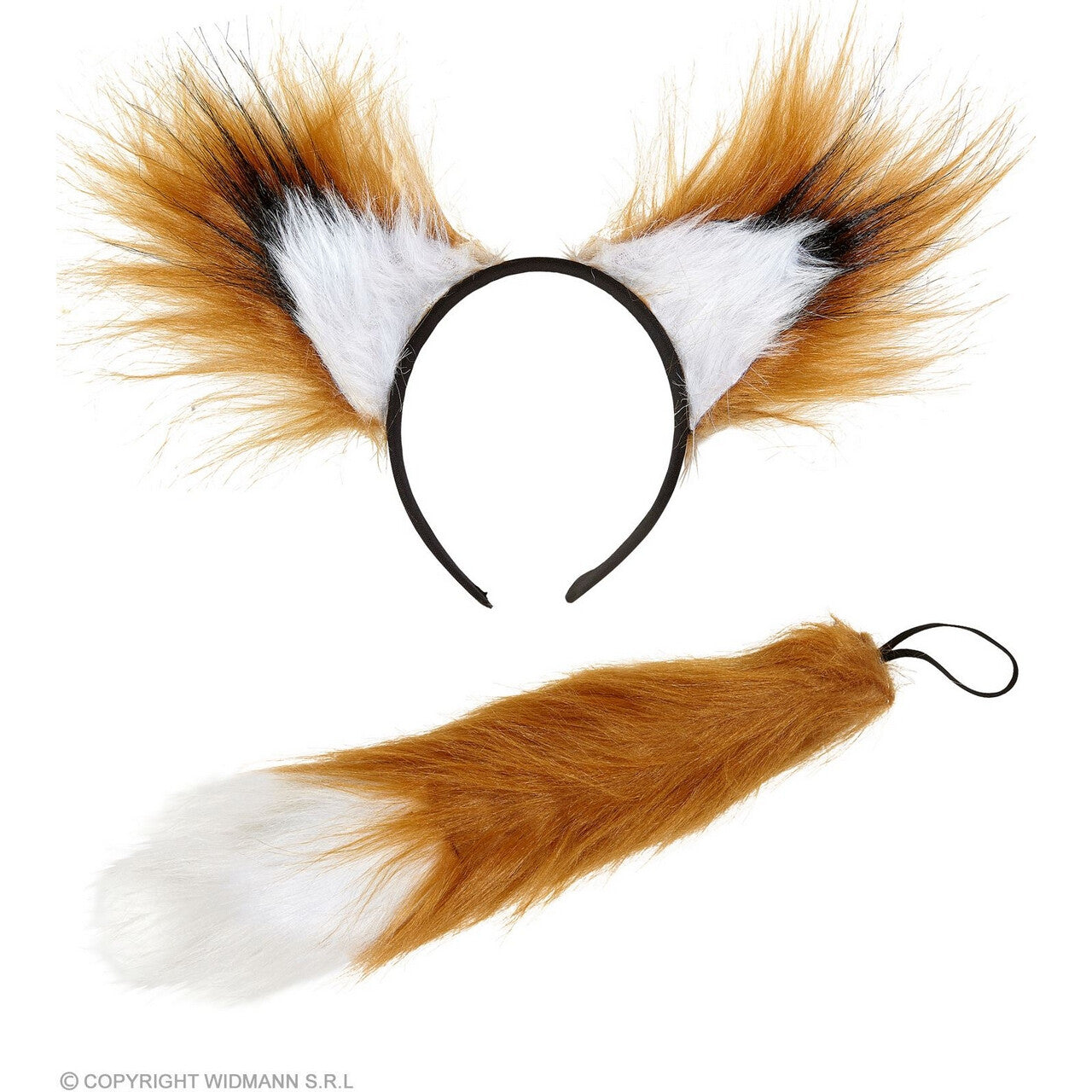 Op deze afbeelding zie je een Accessoires, van het merk Widmann. Sluwe Vos Set, Oren En Staart