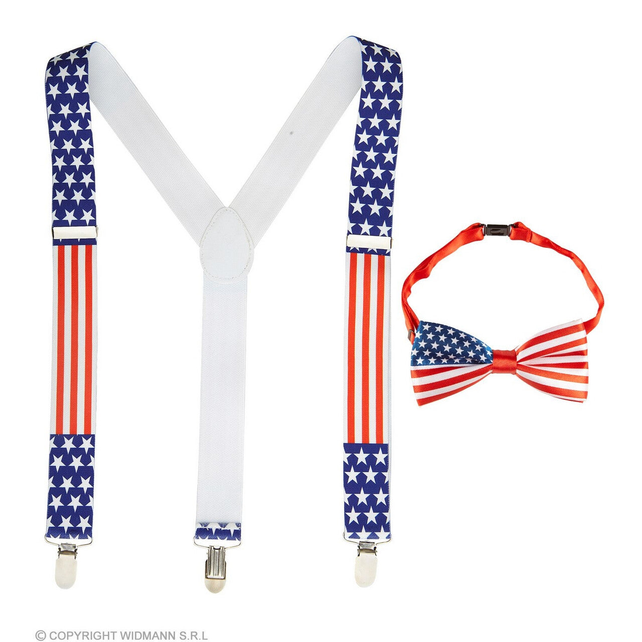 Op deze afbeelding zie je een Accessoires, van het merk Widmann. America First Set