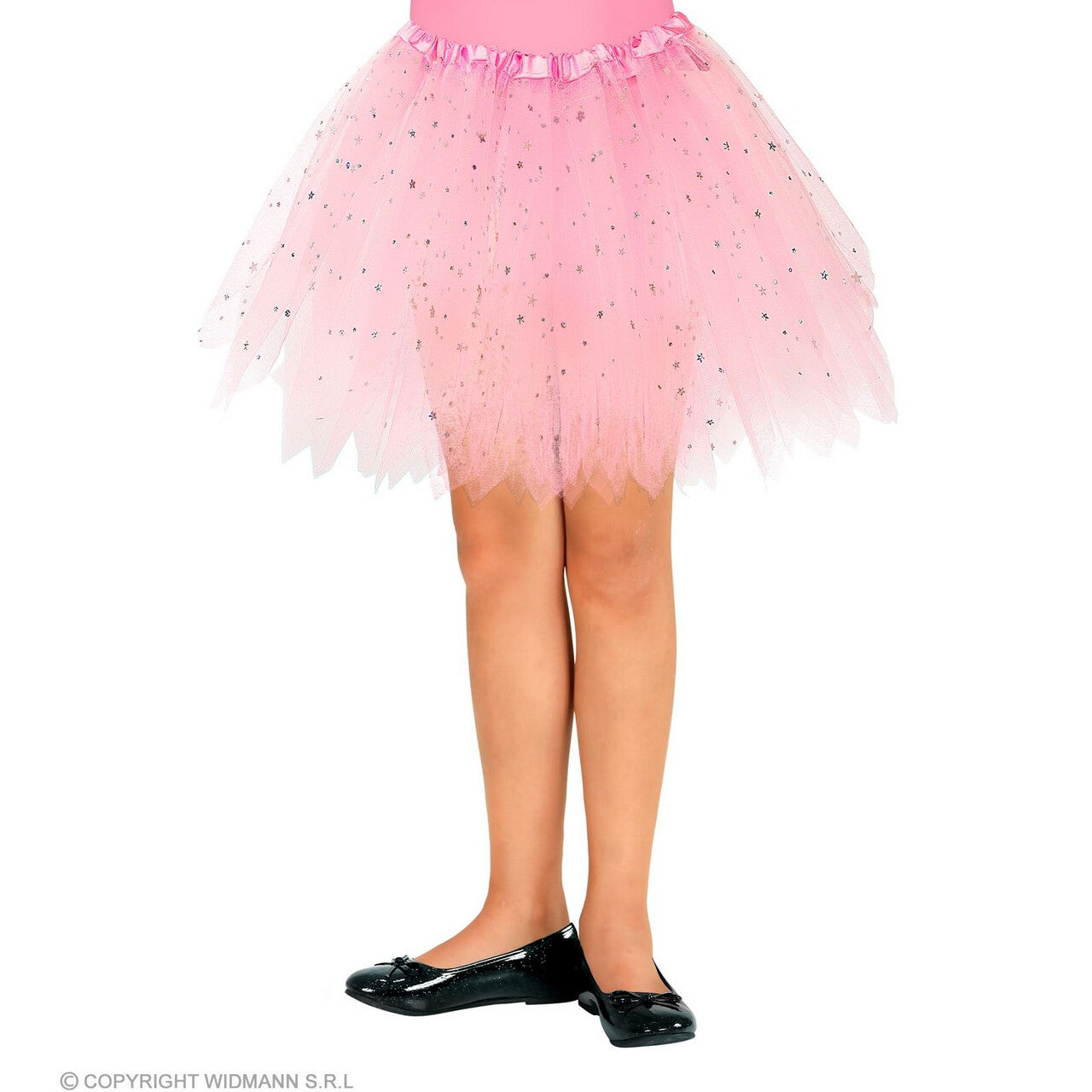 Op deze afbeelding zie je een Kostuums, van het merk Widmann. Bella Ballet Feetutu 30 Centimeter Lichtroze Meisje