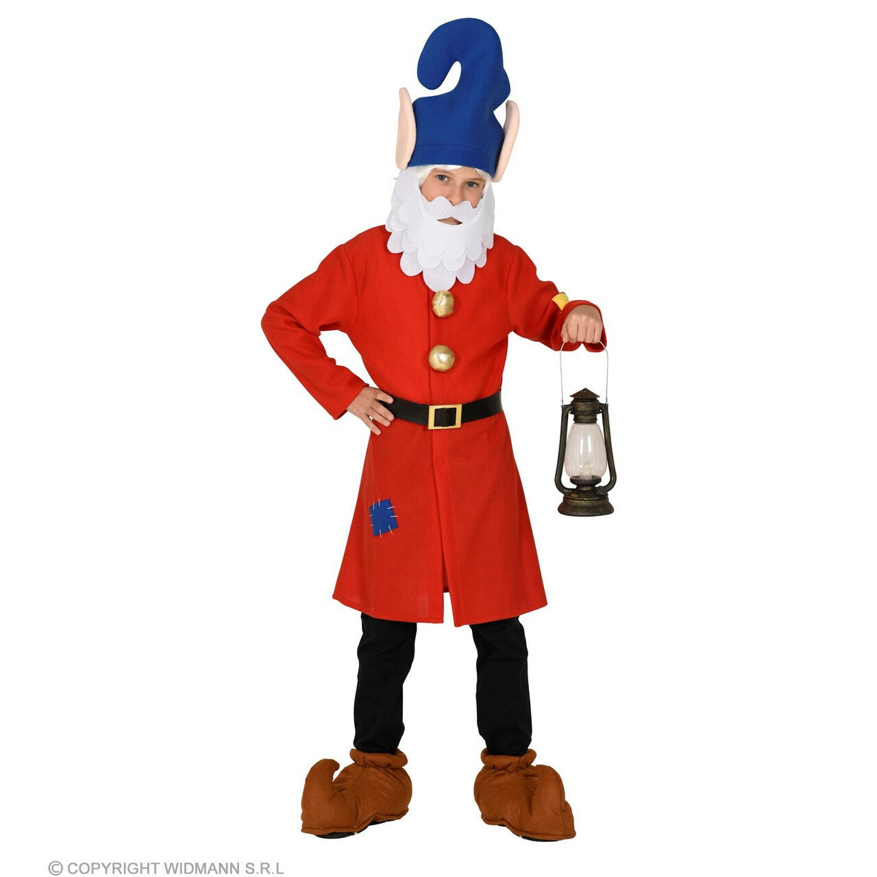 Op deze afbeelding zie je een Kostuums, van het merk Widmann. Geen Zin In Werken Mijn Kabouter Grumpie Jongen Kostuum