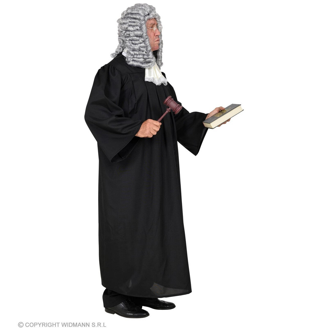 Op deze afbeelding zie je een Kostuums, van het merk Widmann. Rechtvaardige Volgens Het Boekje Rechter Man Kostuum