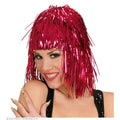 Rood Feesthaar Disco Pruik