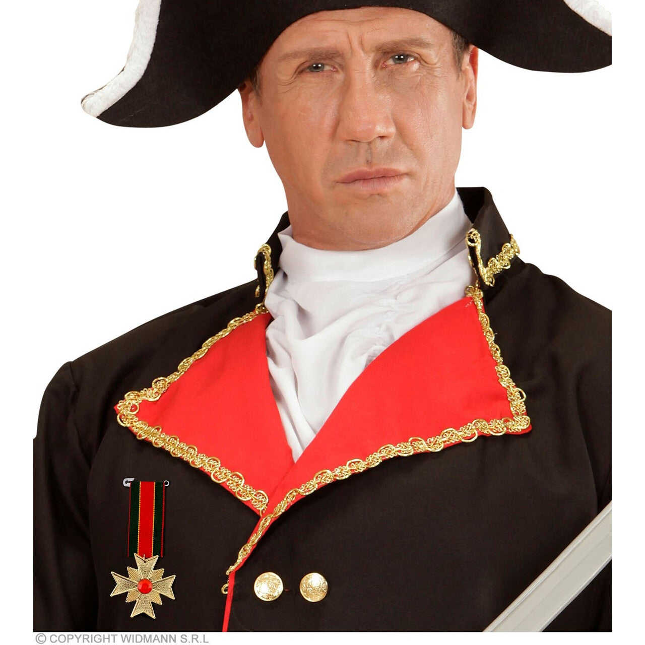 Op deze afbeelding zie je een Accessoires, van het merk Widmann. Gevechtsmedaille Speld Meest Dappere Strijder