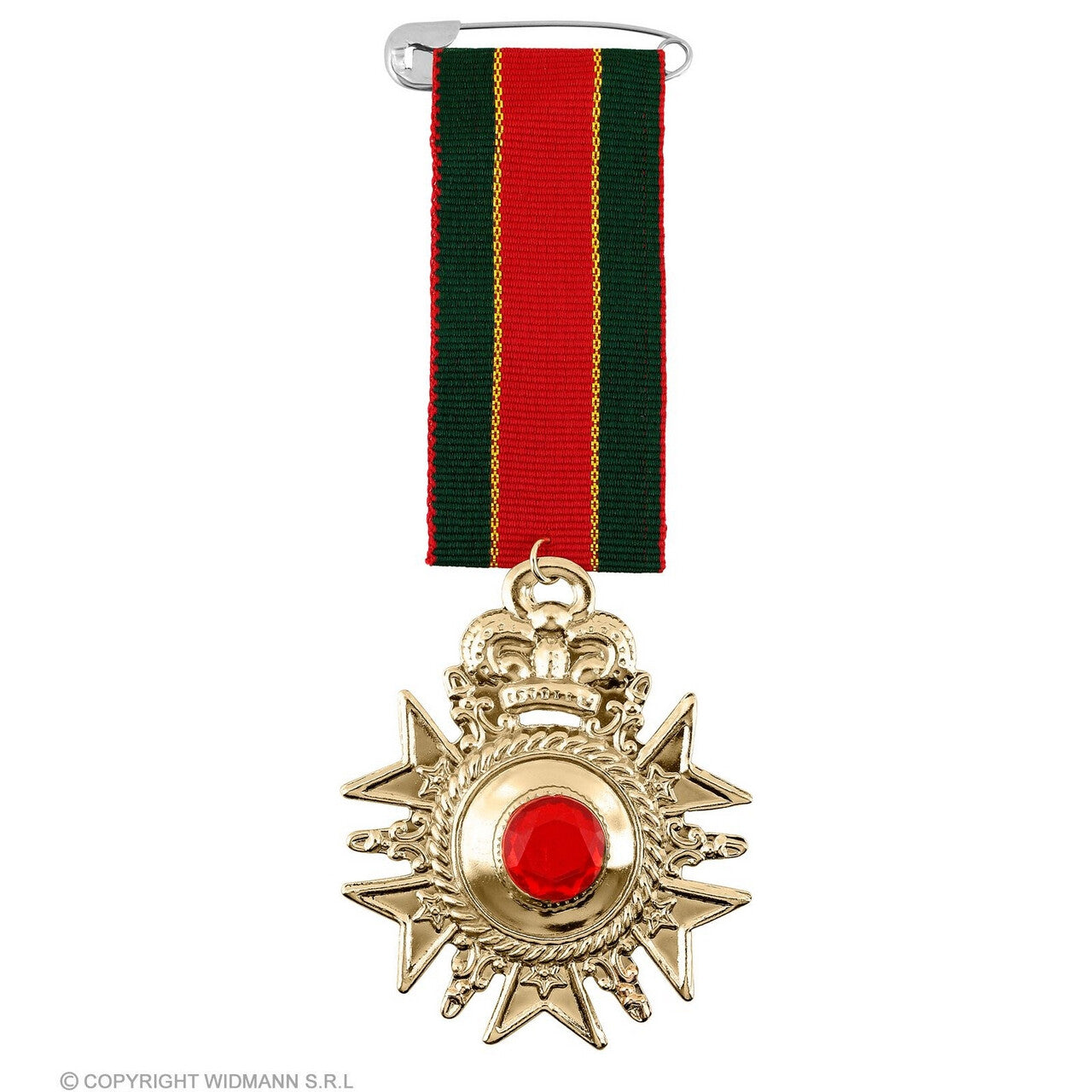 Op deze afbeelding zie je een Accessoires, van het merk Widmann. Gevechtsmedaille Speld Strijder Van Het Eerste Uur