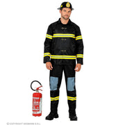 Op deze afbeelding zie je een Kostuums, van het merk Widmann. Vuurbestrijdende Levensredder Brandweerman Kostuum