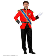 Op deze afbeelding zie je een Kostuums, van het merk Widmann. Koninklijke Prins Op Het Witte Paard William Man Kostuum