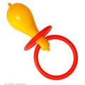 Grande Tétine Maxi Bébé Jaune Avec Son