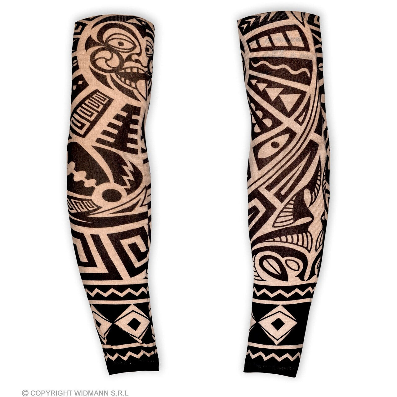 Op deze afbeelding zie je een Accessoires, van het merk Widmann. Tattoo Armsleeve Tribal